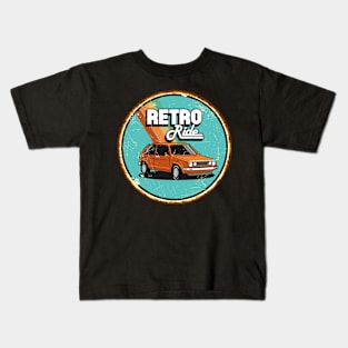 Retro Vintage Automotive Tin Sign Kids T-Shirt